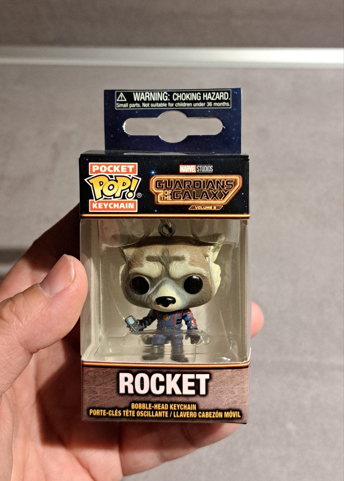 Rocket guardians of the galaxy Funko Pocket Pop keychain, Ophalen of Verzenden
