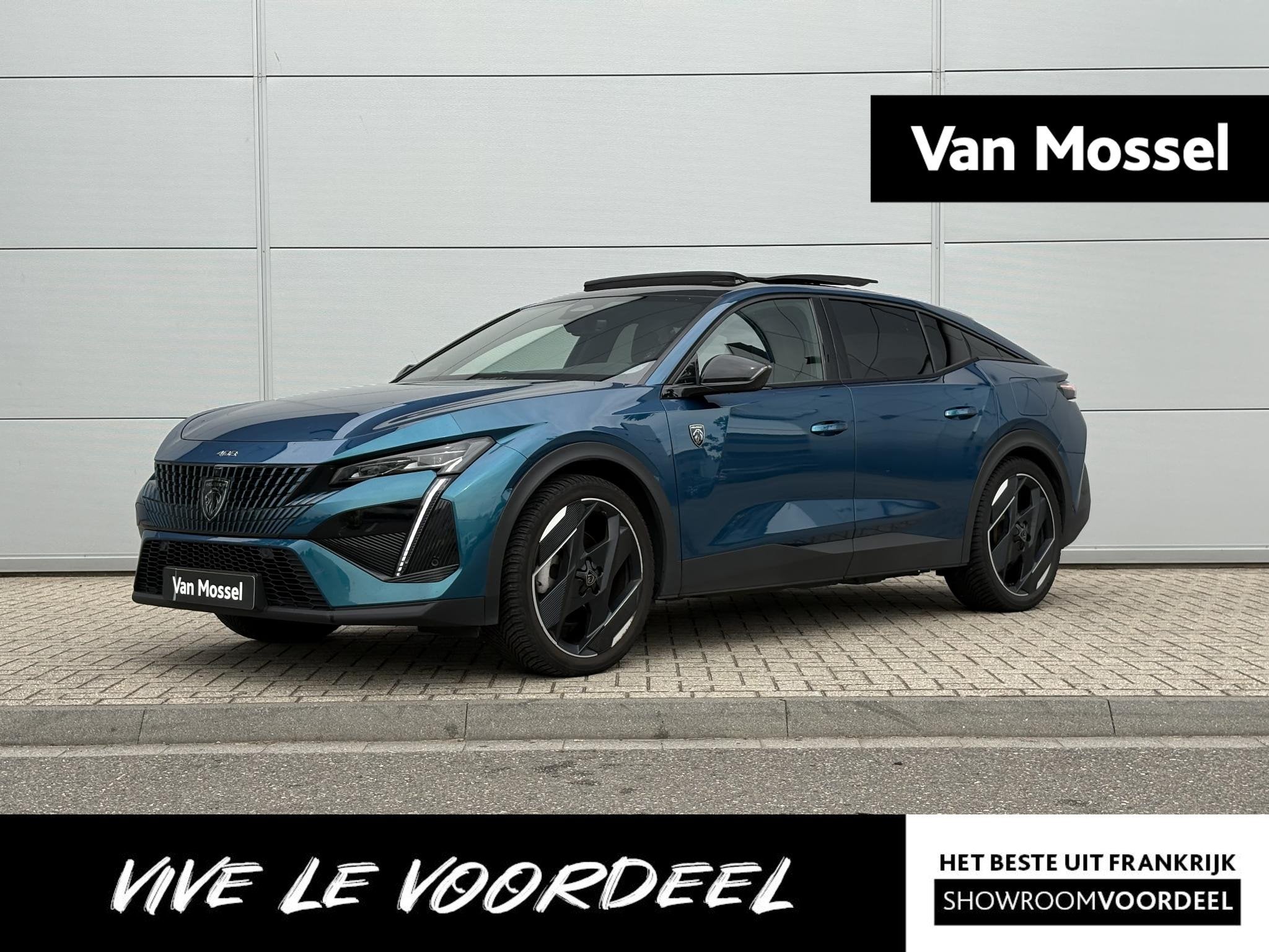 Peugeot 408 1.6 HYbrid GT 225 EAT8 First Edition | Panoramis, Auto's, 12 maanden, Gebruikt, Euro 6, 4 cilinders
