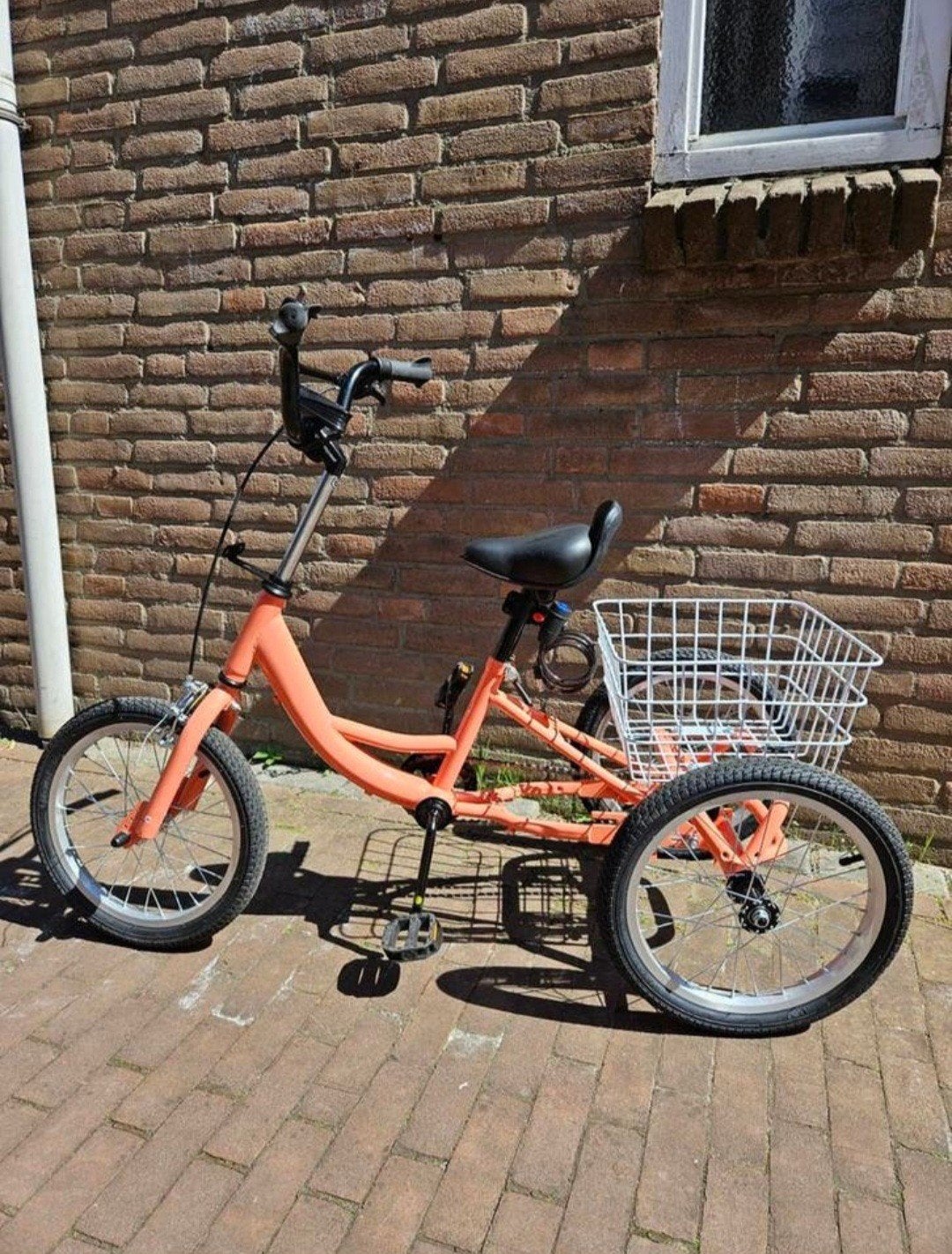 Kinder driewieler /driewielfiets 16 inch 4 t/m 8 jaar, Ophalen, Zo goed als nieuw