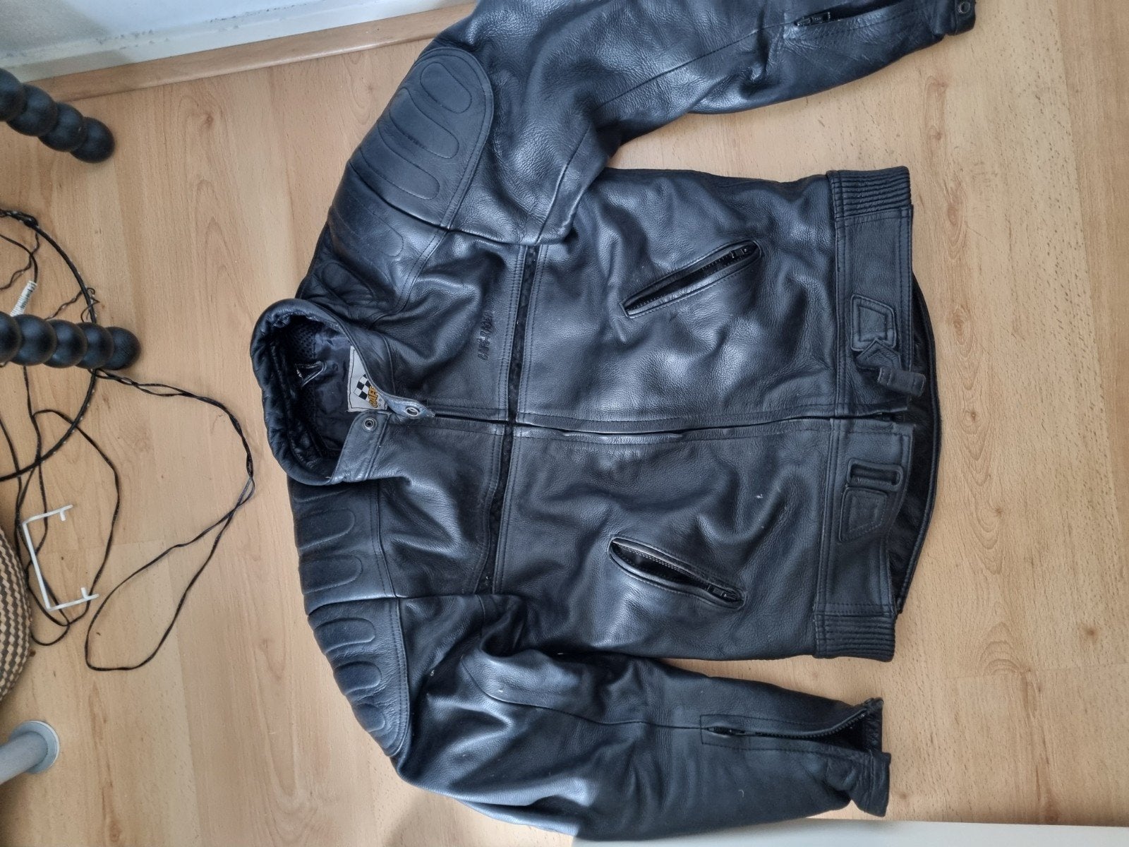 Leren motorpak heren maat 48 - Cafe Racer Collection, Motoren, Kleding | Motorkleding, Ophalen