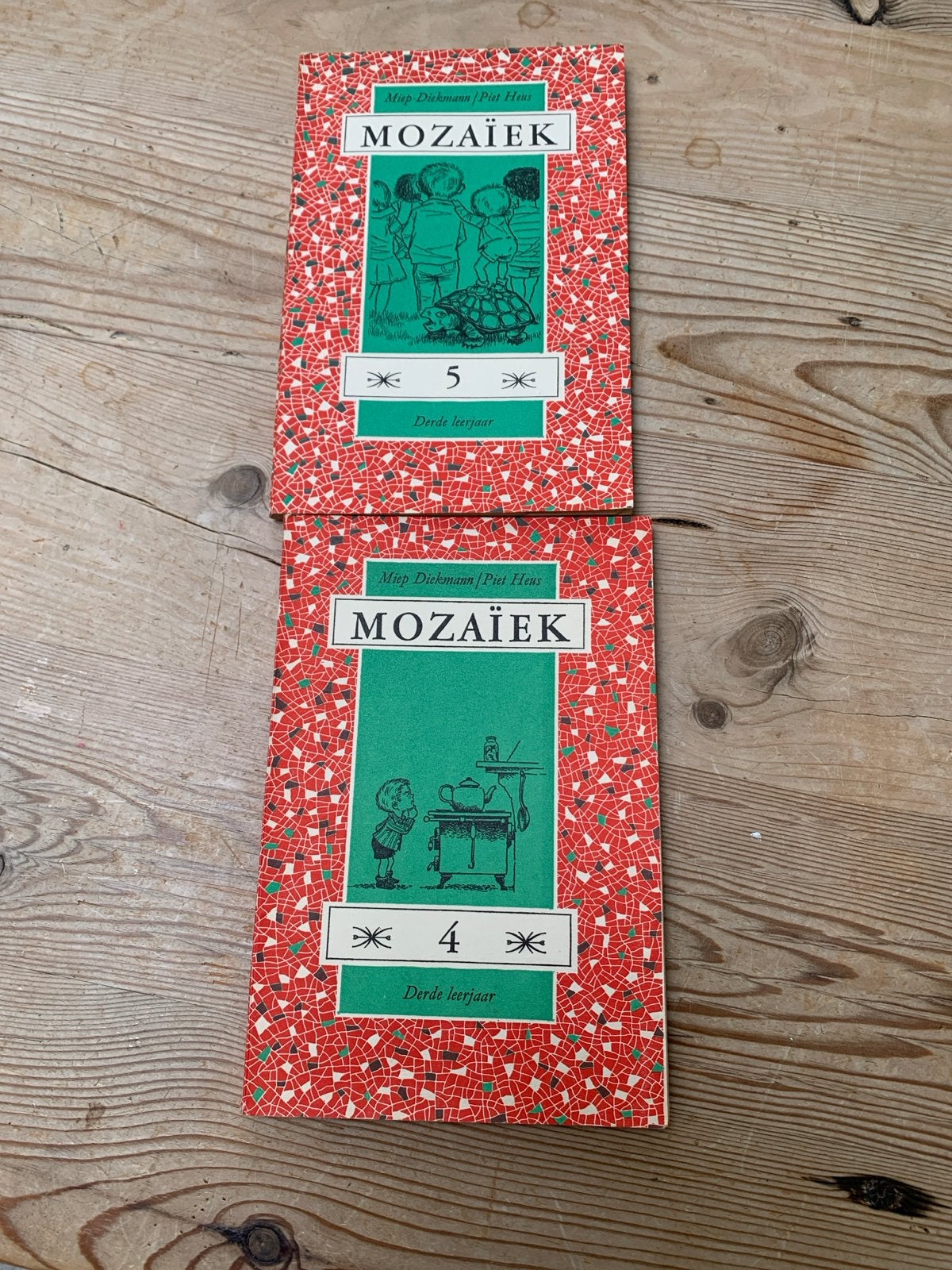 Mozaïek Deel 4 & 5 - Derde leerjaar (Miep Diekmann), Ophalen of Verzenden, Gelezen, Overige niveaus, Nederlands