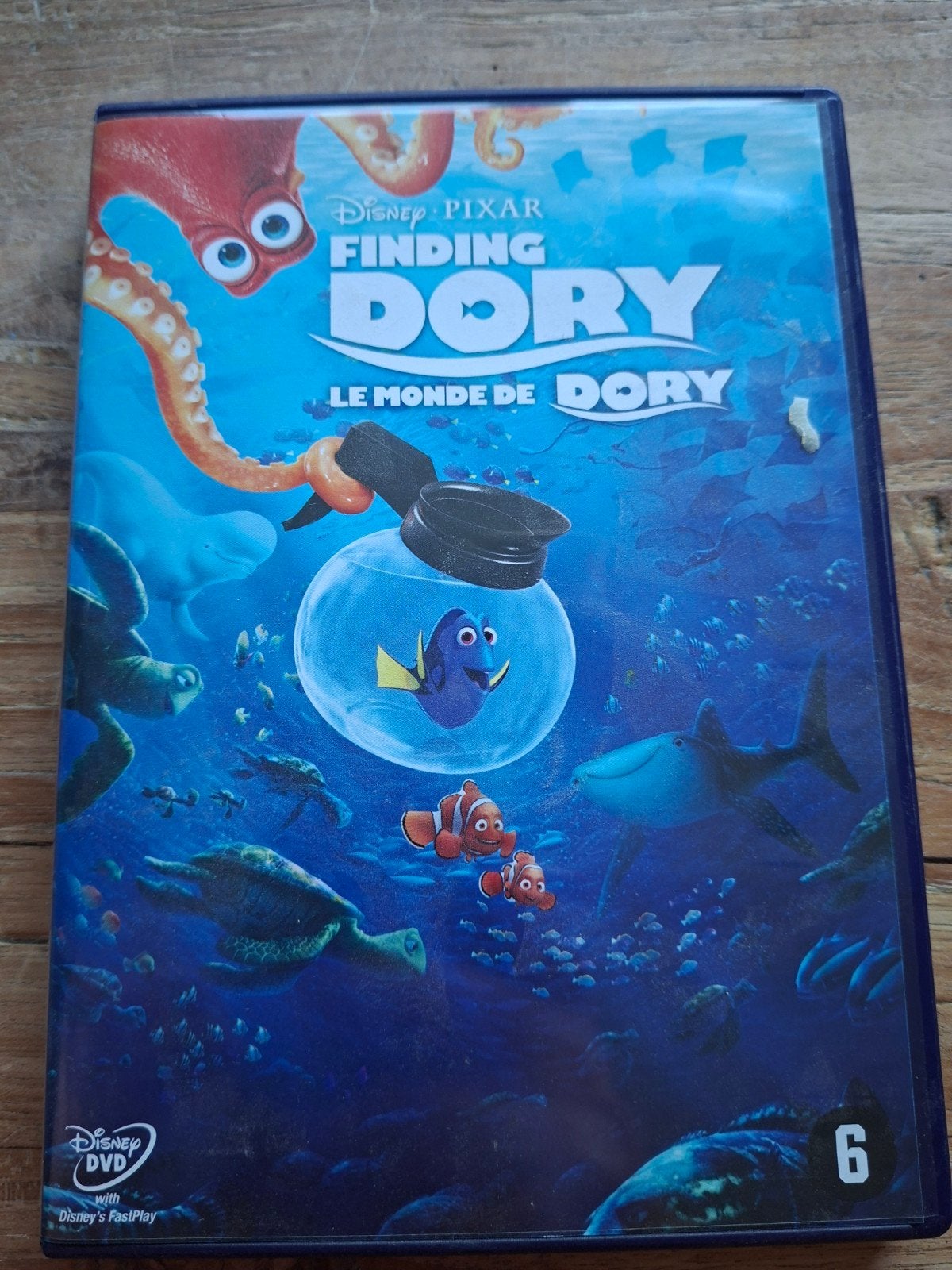Finding Dory DVD - Disney Pixar, Animatie, Nederlands, Ophalen of Verzenden, Zo goed als nieuw