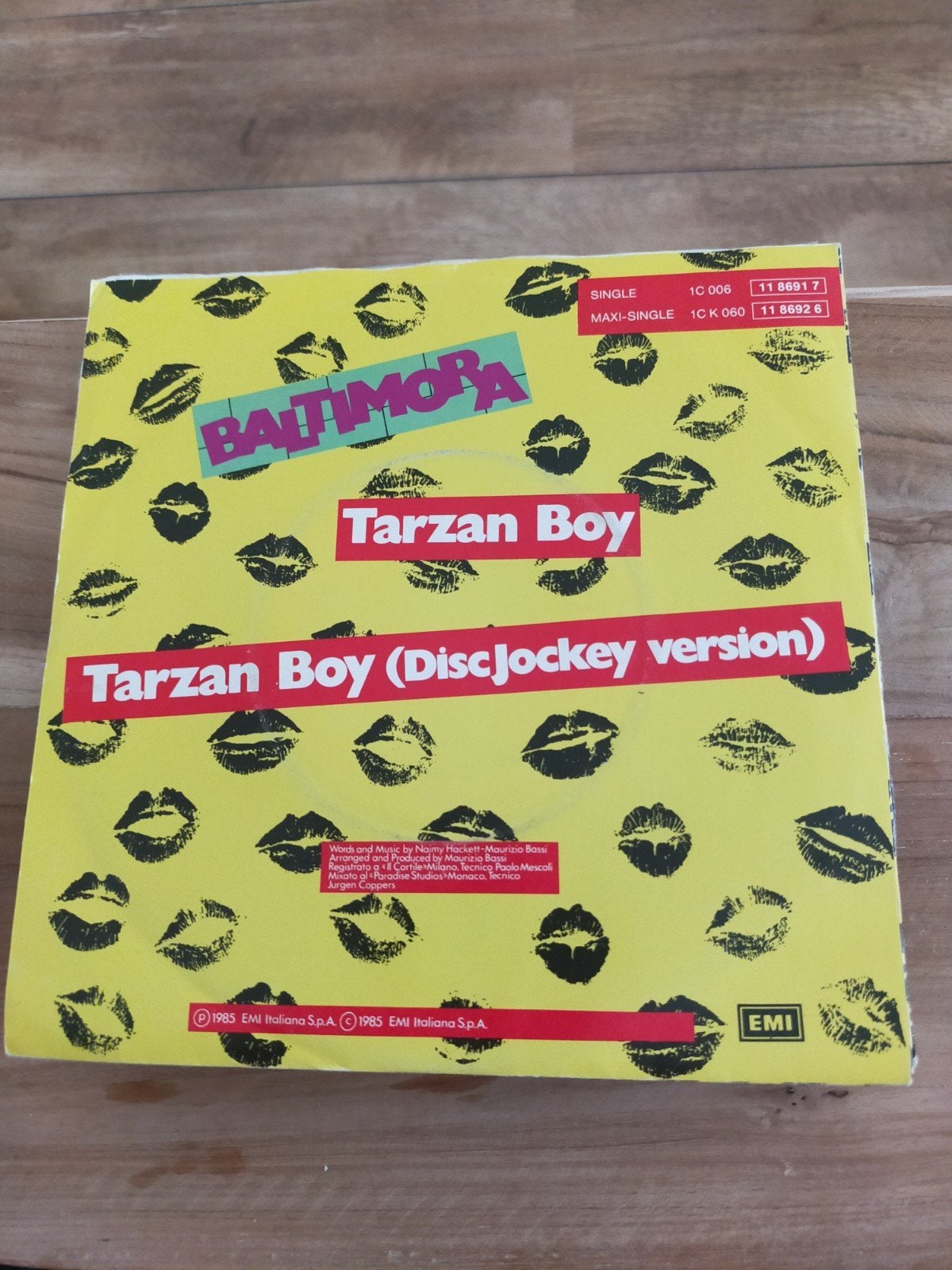 Baltimora , Tarzan Boy, Ophalen of Verzenden, Zo goed als nieuw, Pop