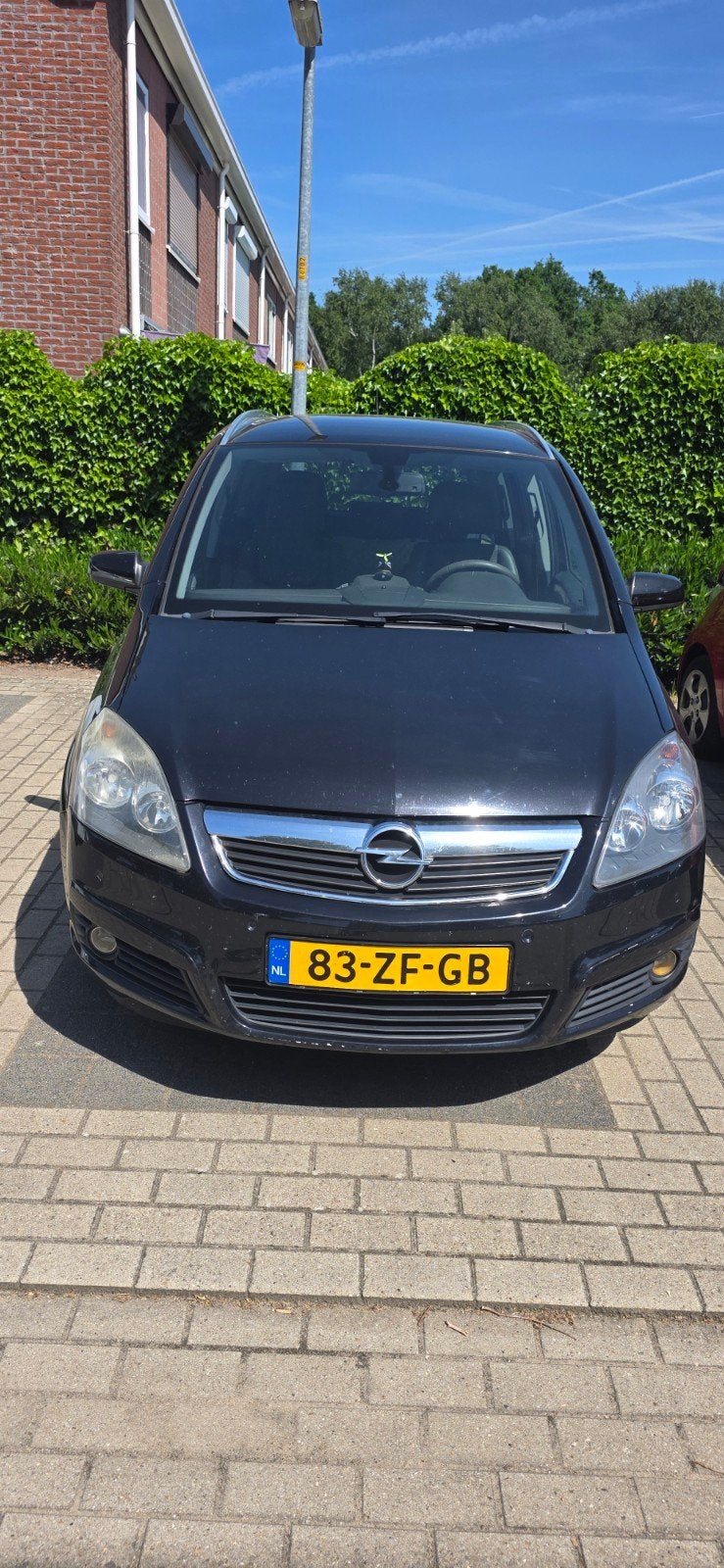 Opel Zafira 2.2 AUT 2008 Zwart, 4 cilinders, 7 stoelen, Zwart, Origineel Nederlands