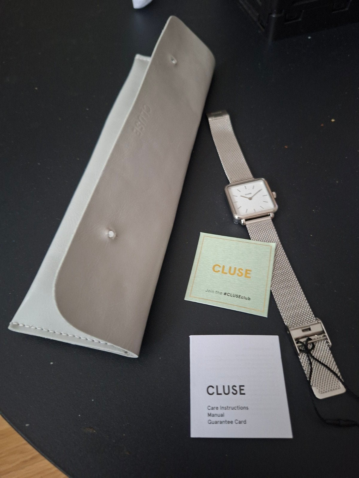 Cluse La Tétragone horloge - Nieuwstaat, Staal, Staal, Polshorloge, Zo goed als nieuw