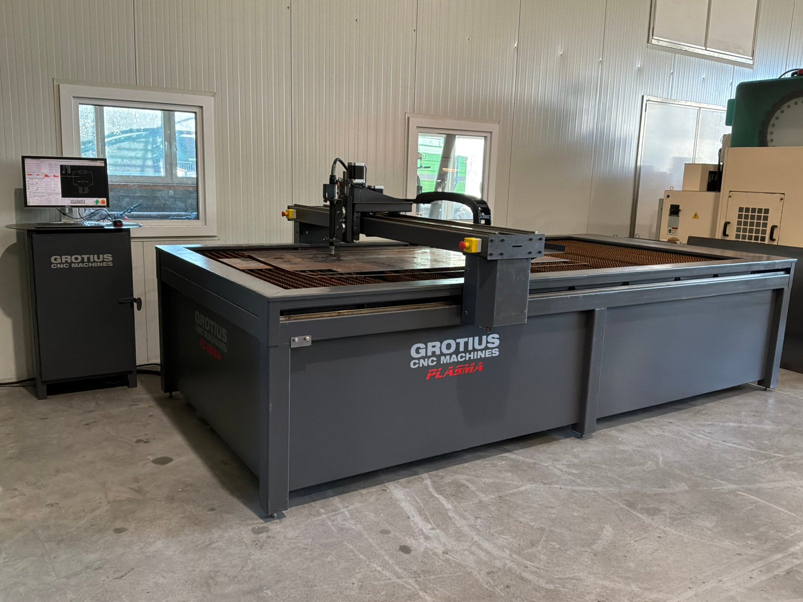 Grotius CNC plasmasnijder 3000 x 1500mm, Ophalen, Zo goed als nieuw