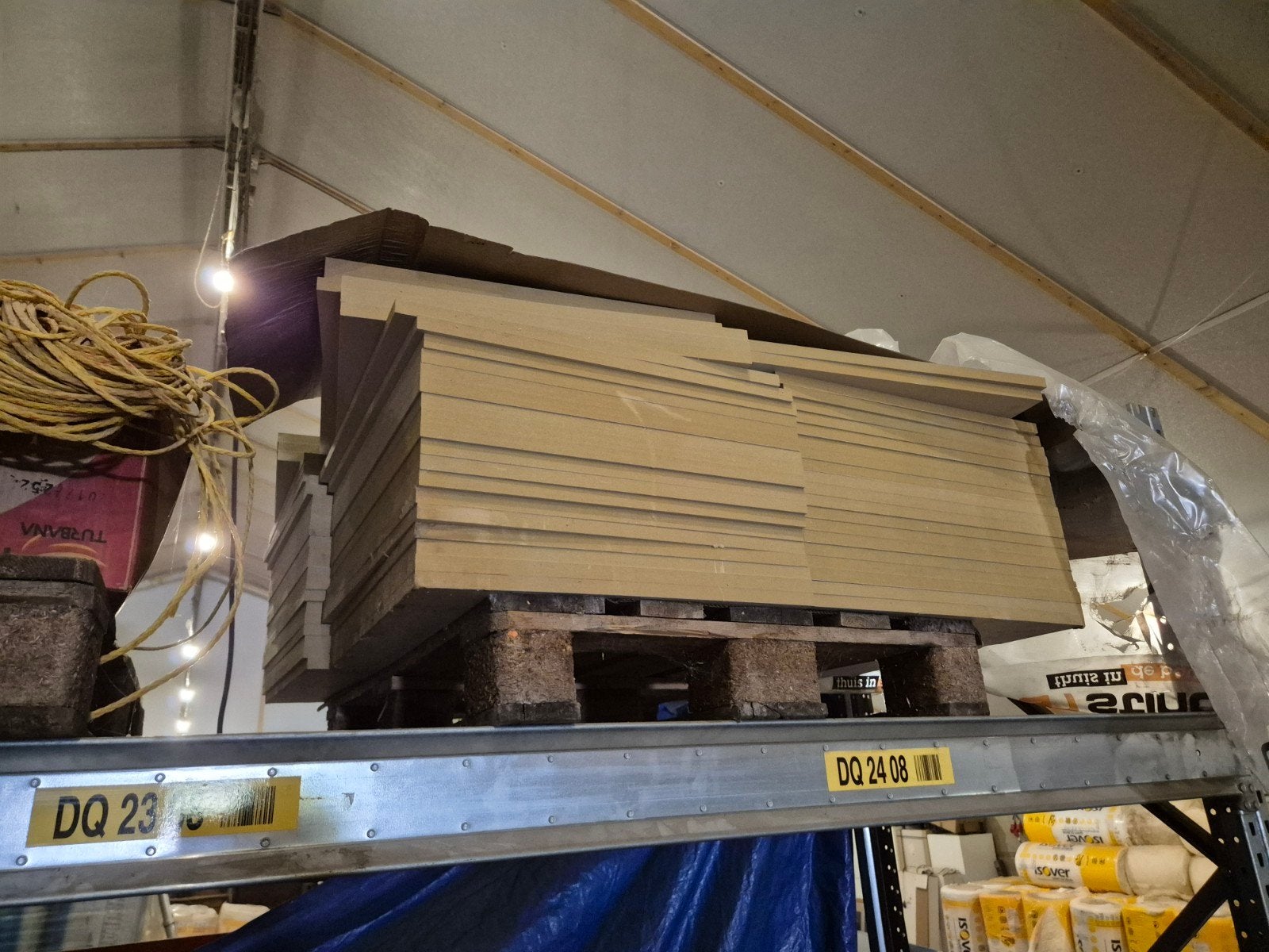 plaat wit mdf 18mm, Ophalen of Verzenden, Nieuw, Hout, Minder dan 20 mm