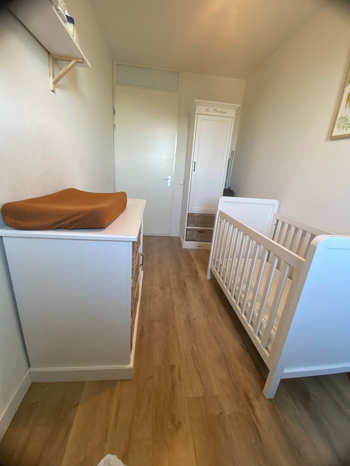 Babykamer Set La Premiere: Ledikant, Commode, Kledingkast, Ophalen, Gebruikt, Jongetje of Meisje