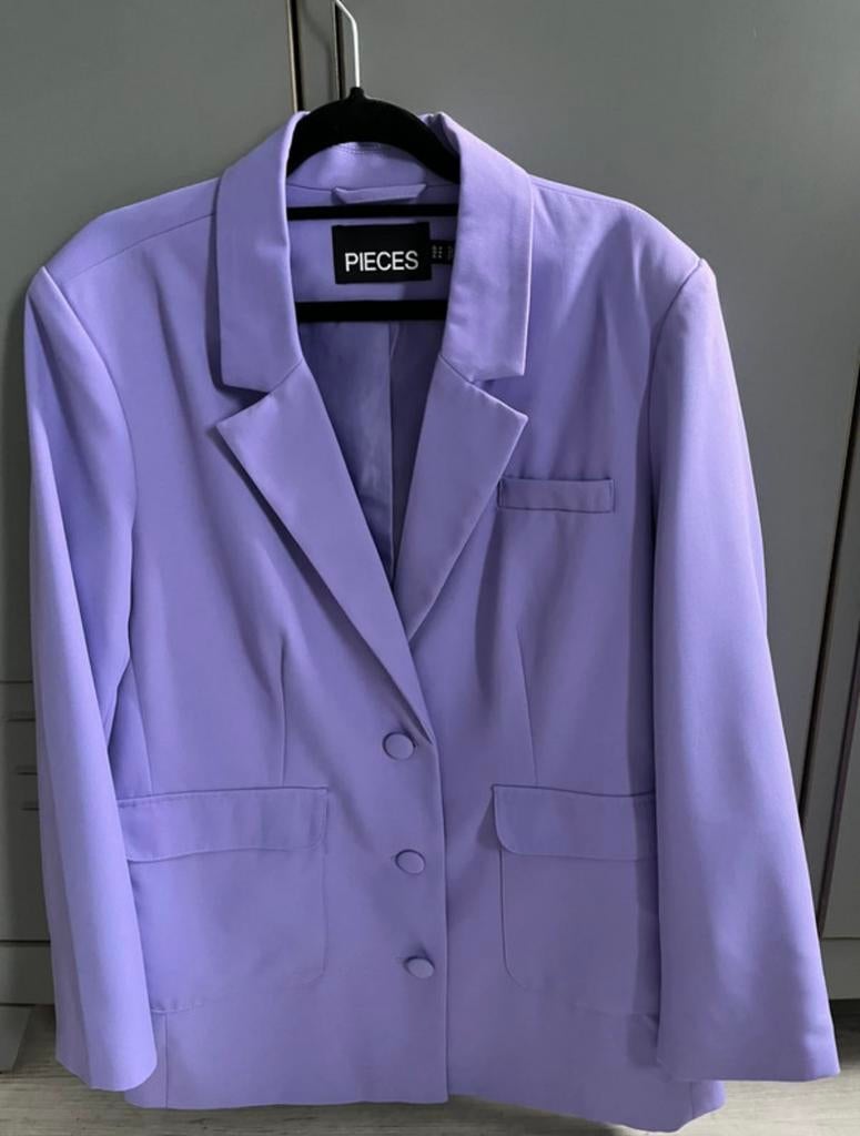 Lila colbert van Pieces  (M), Kleding | Dames, Maat 38/40 (M), Paars, Ophalen of Verzenden, Zo goed als nieuw