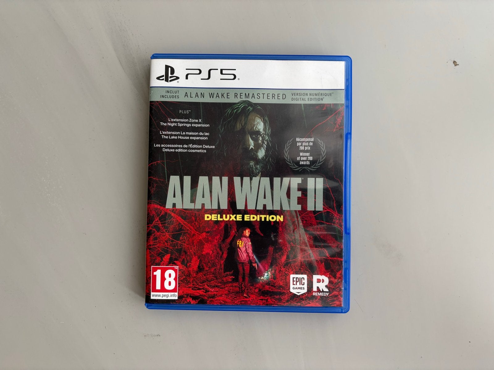 Alan Wake II Deluxe Edition PS5, Spelcomputers en Games, Games | Sony PlayStation 5, Avontuur en Actie, Vanaf 18 jaar, 1 speler