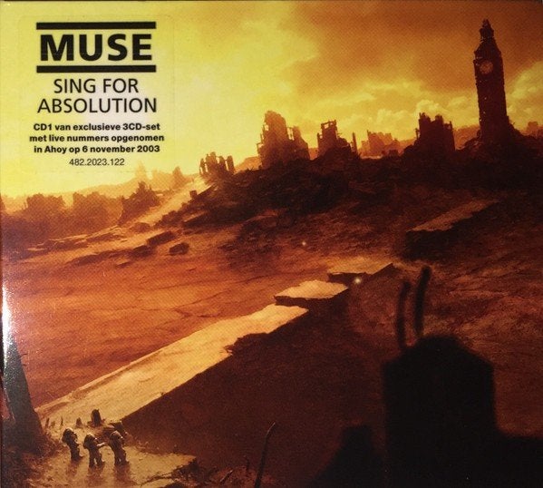 Muse - Sing For Absolution (3CD Digipack Box set), Ophalen of Verzenden, Zo goed als nieuw, Overige genres