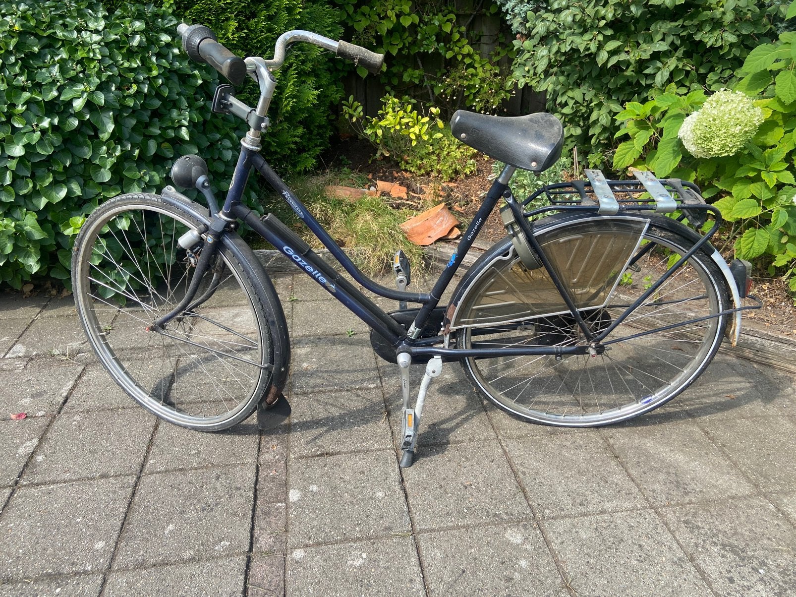 Damesfiets, Ophalen, Gebruikt