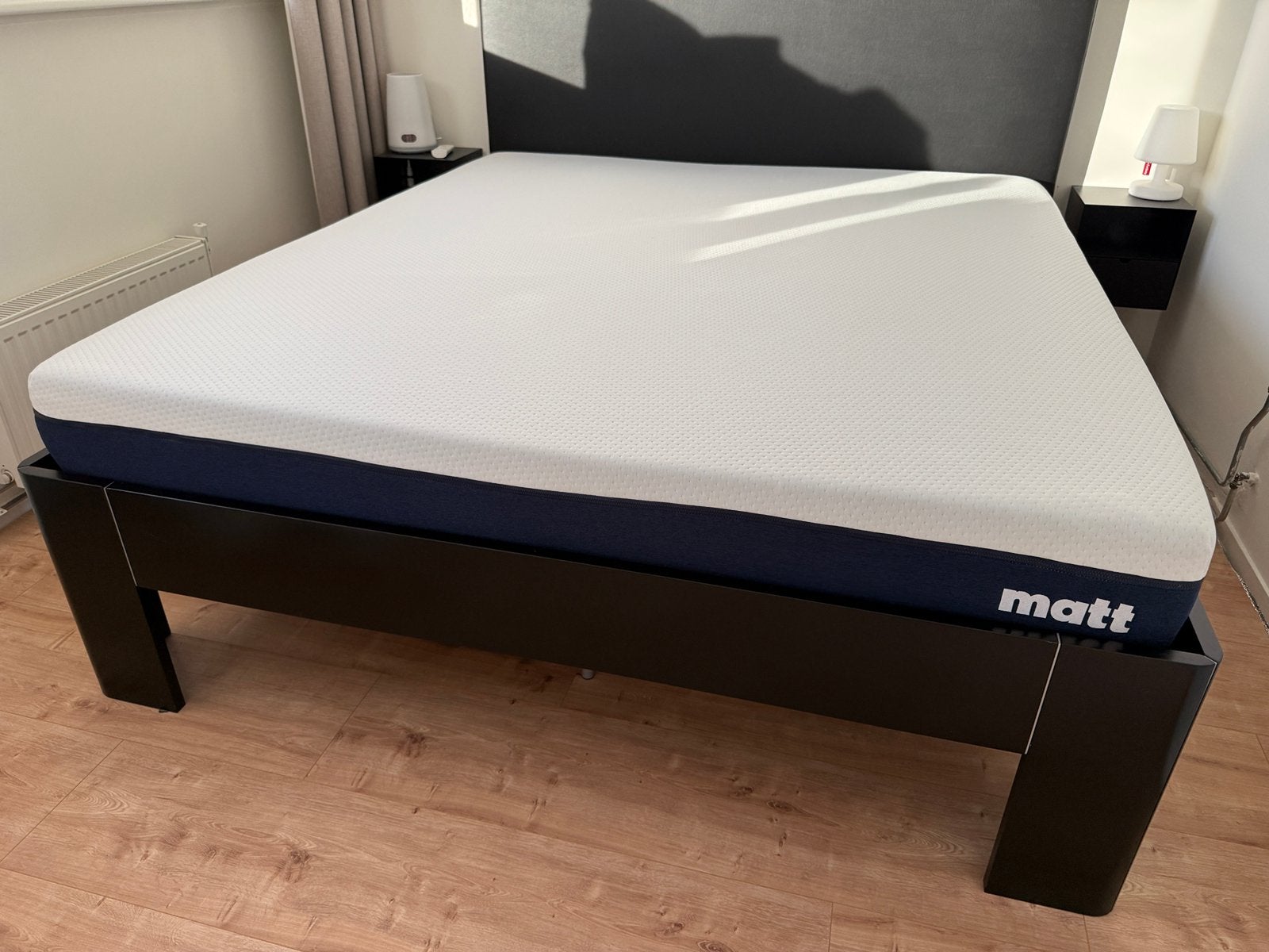 Matt Orginal matras (aanpasbaar), 1.80 bij 2.00 meter,, Ophalen, Overige materialen, Aanpasbaar, Wit