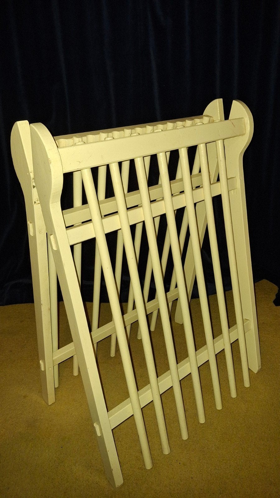 Houten droogrek - 130x54x70 cm, Ophalen, Gebruikt, Overige typen, Minder dan 85 cm