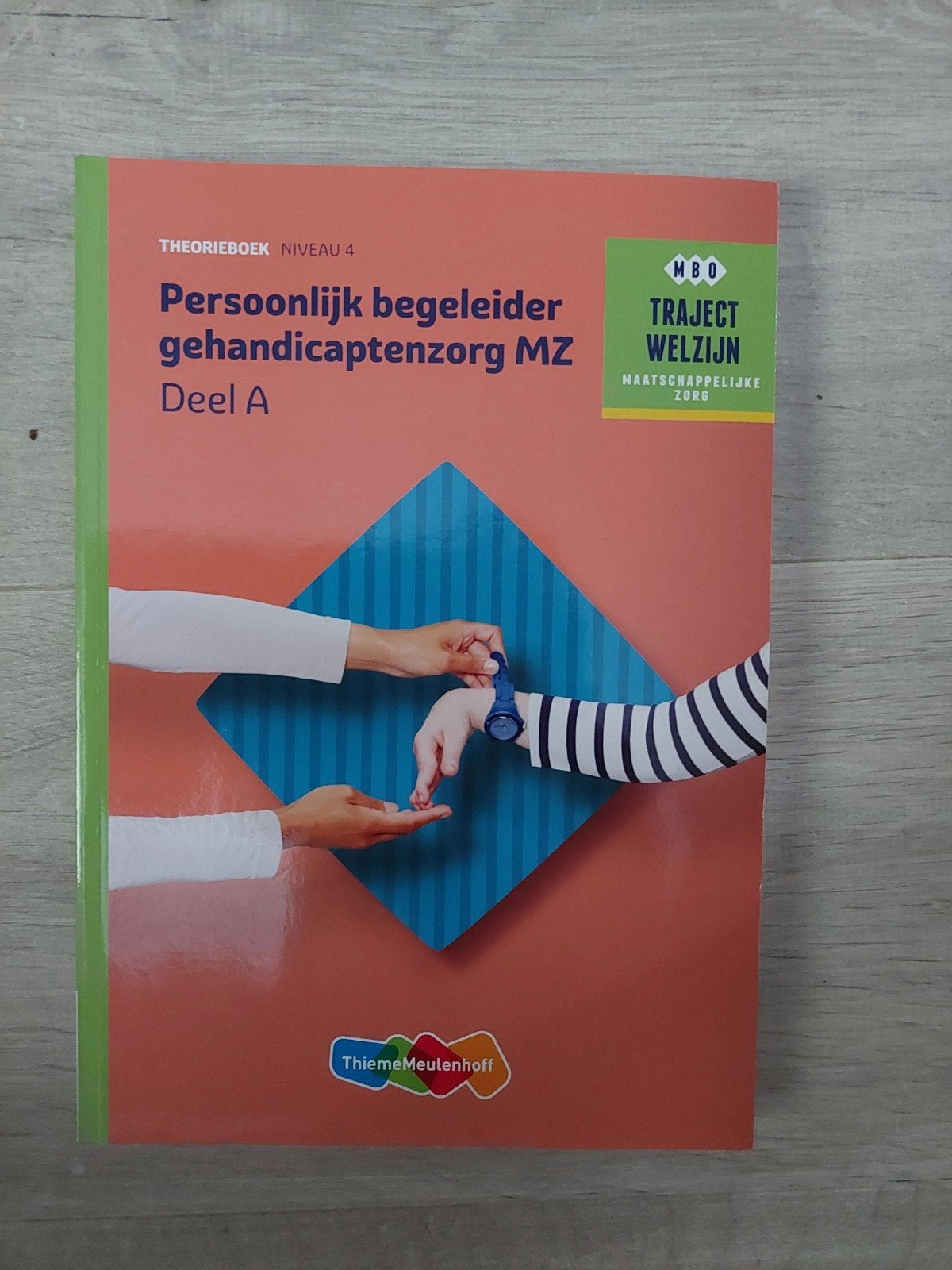 Theorieboek Persoonlijk begeleider gehandicaptenzorg MZ, C. Tilman, A.C. Verhoef, Ophalen of Verzenden, Zo goed als nieuw, MBO