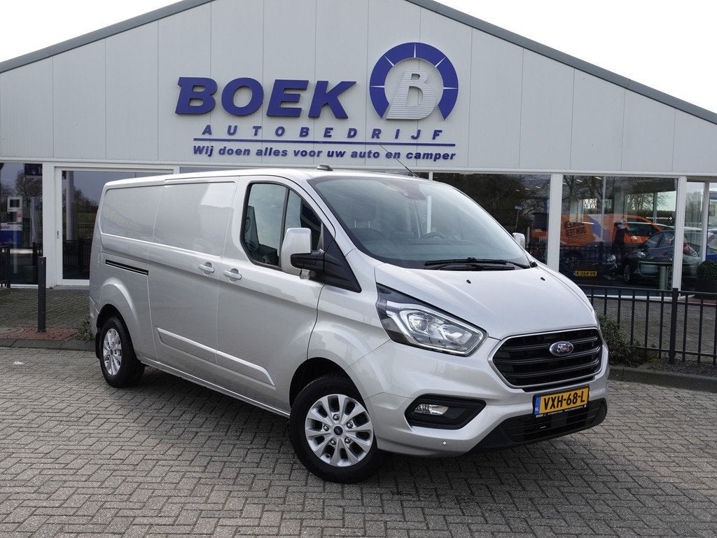 Ford Transit Custom 320 2.0 TDCI 130PK L2H1 Limited LMV | NA, Auto's, Bestelauto's, Bedrijf, Te koop, ABS, Airbags, Airconditioning