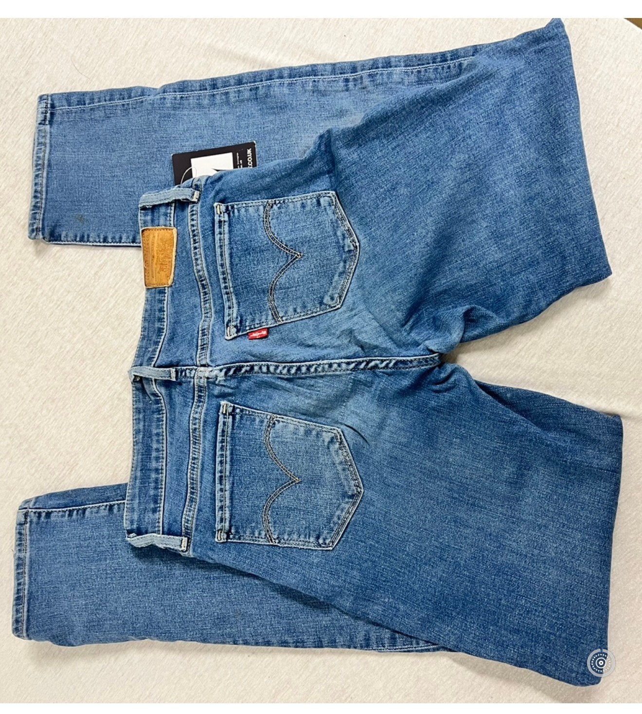 Levi’s levis spijkerbroek dames vrouwen W26 26 spijker broek, Blauw, Ophalen of Verzenden, Zo goed als nieuw, H