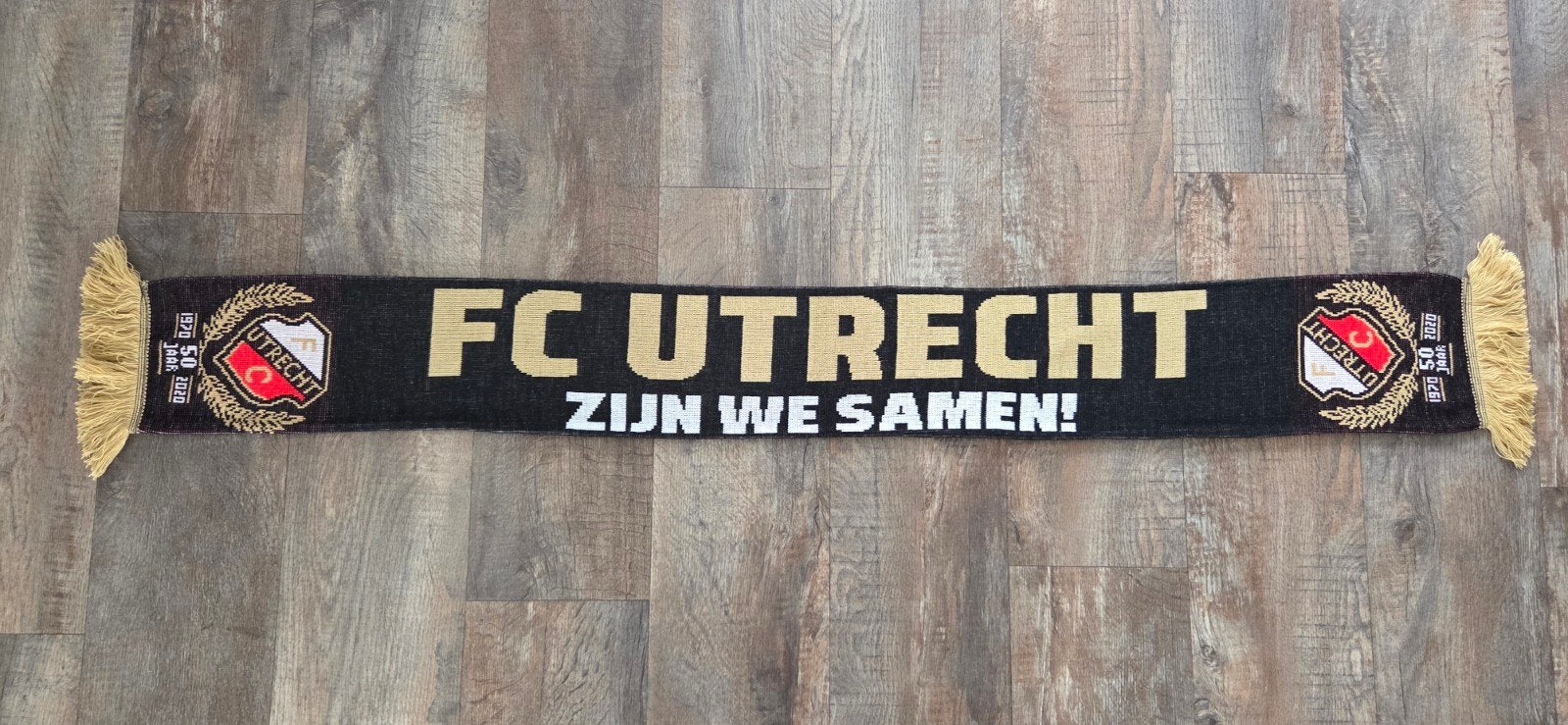 Sjaal FC Utrecht, Ophalen of Verzenden, Zo goed als nieuw, F.C. Utrecht, Vaantje of Sjaal