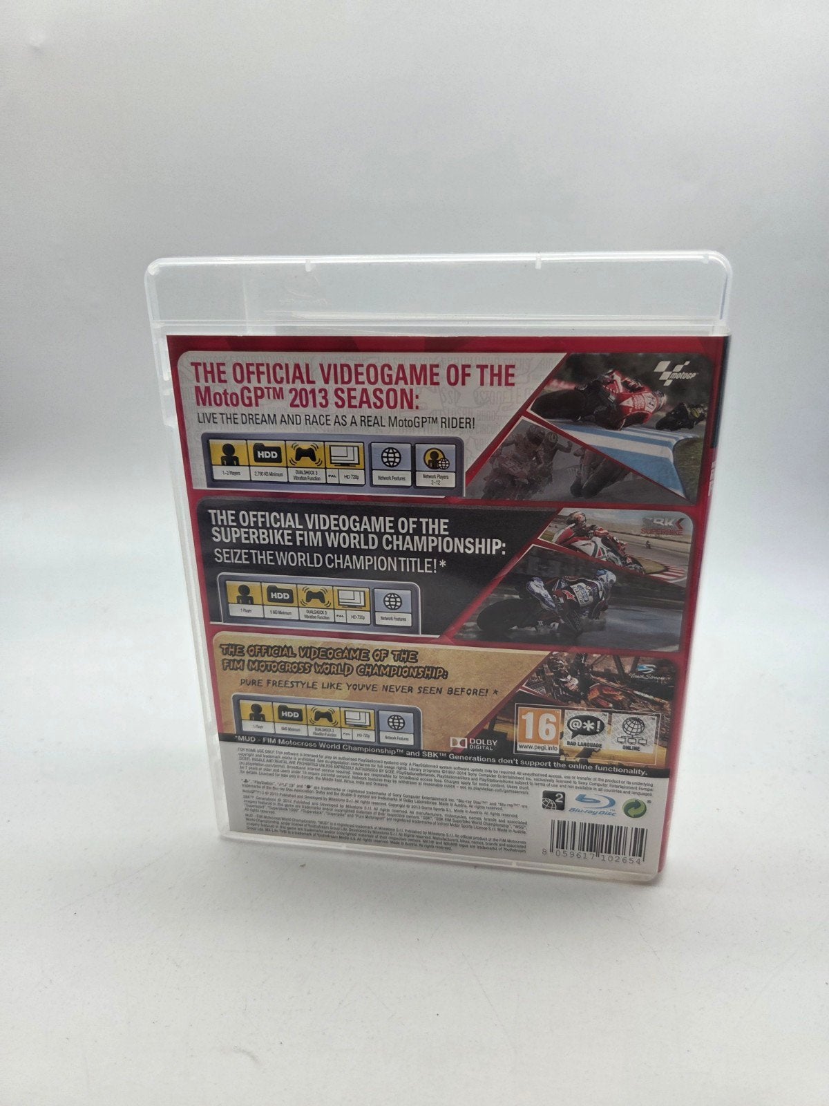 Motorbike Racing Pack - MotoGP 13 PS3, Online, Via G. Fara 35, 20124 Milaan, Italië, Milestone S.r.l., 1 speler