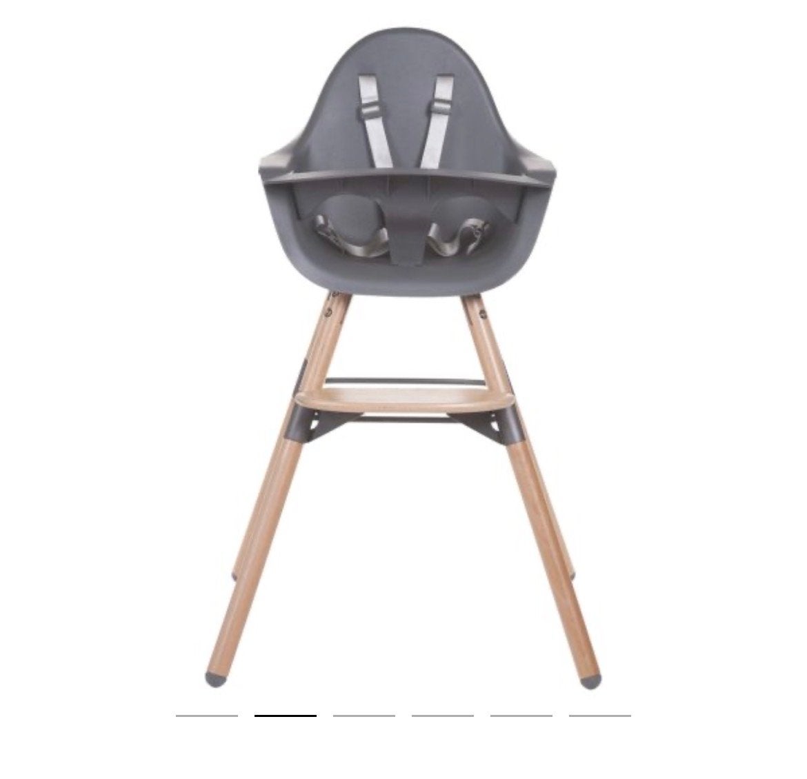 Childhome Evolu 2 kinderstoel met eetblad en kussen, Kinderen en Baby's, Ophalen of Verzenden, Zo goed als nieuw, Meegroeistoel