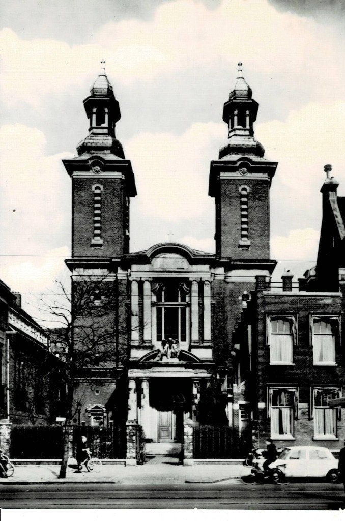 Rotterdam, Paradijskerk, Verzamelen, Ophalen of Verzenden, 1960 tot 1980, Ongelopen, Zuid-Holland