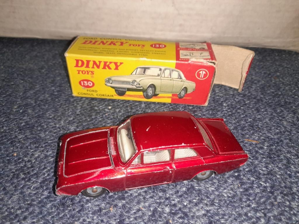 Dinky Toys 130 Ford Consul Corsair, Ophalen of Verzenden, Gebruikt, Auto, Dinky Toys