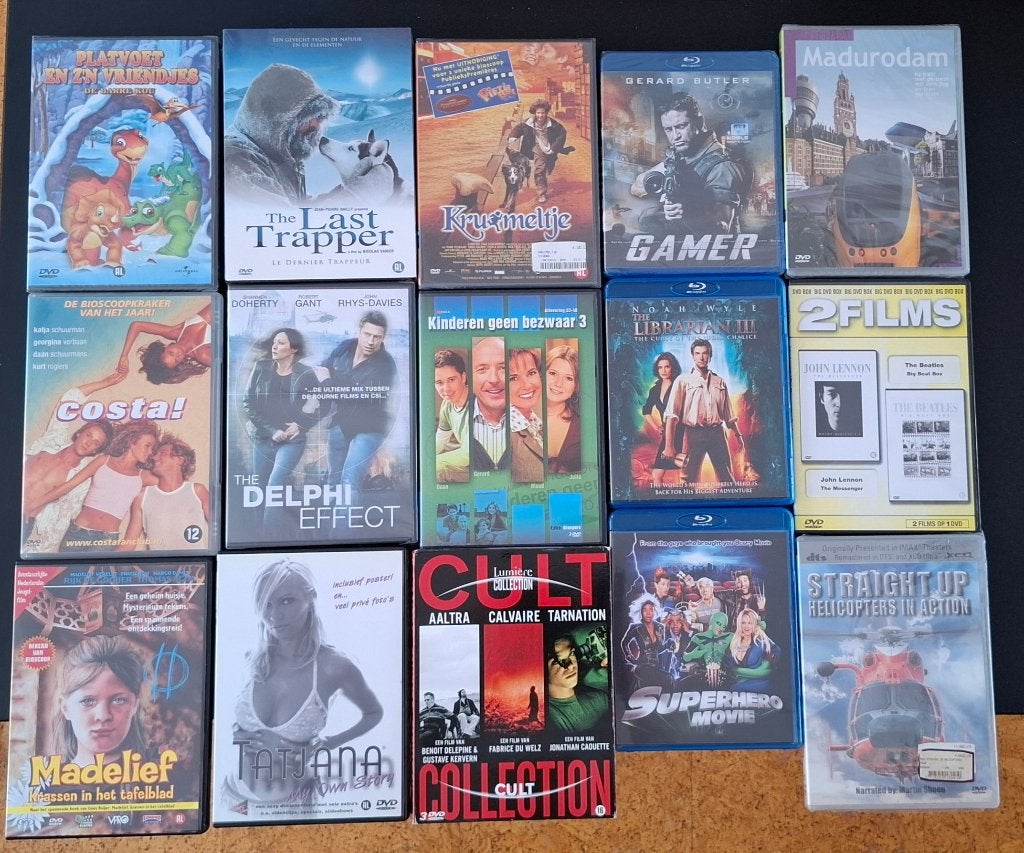 17 DVD's, Vanaf 12 jaar, Ophalen of Verzenden, Zo goed als nieuw, Overige genres