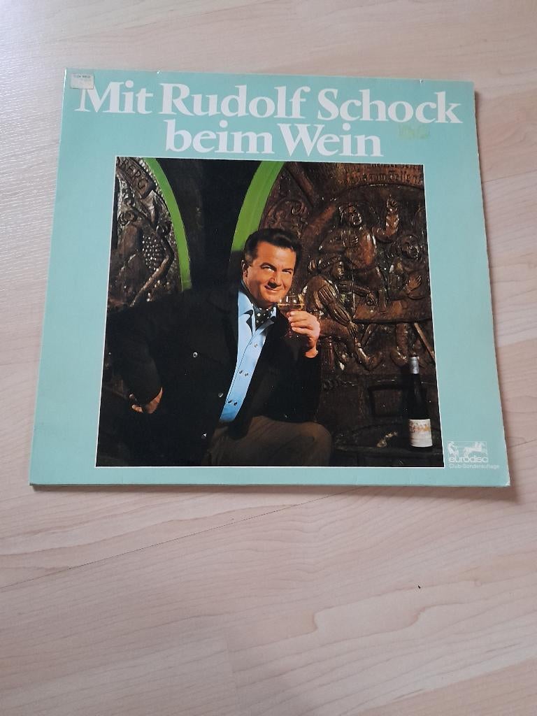 LP MIT RUDOLF SCHOCK BEIM WEIN, Ophalen of Verzenden, Gebruikt, 12 inch