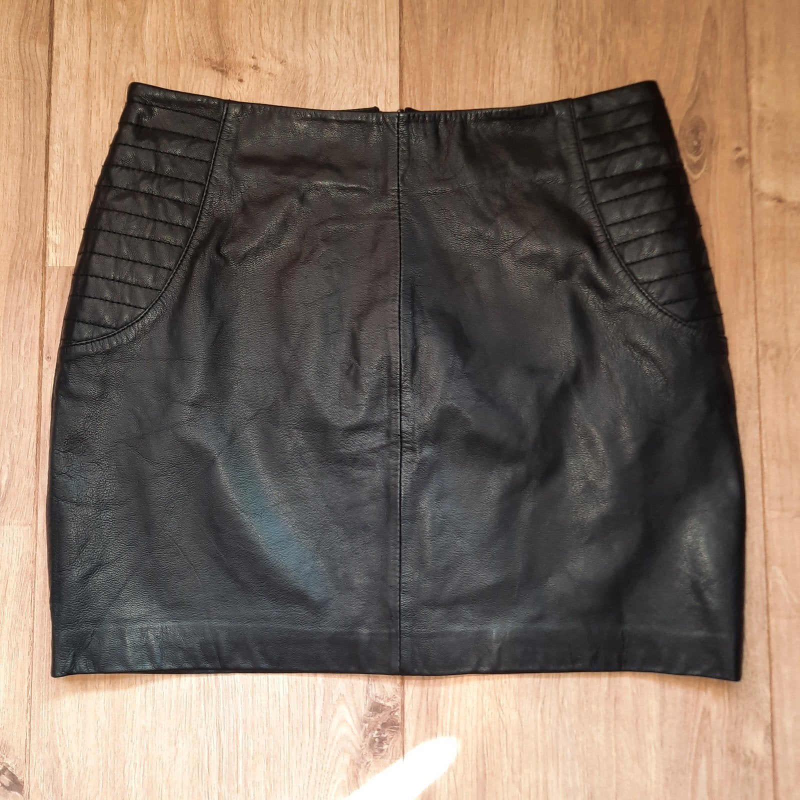Rich & Royal leren rok, Ophalen of Verzenden, Maat 36 (S), Zwart, Boven de knie
