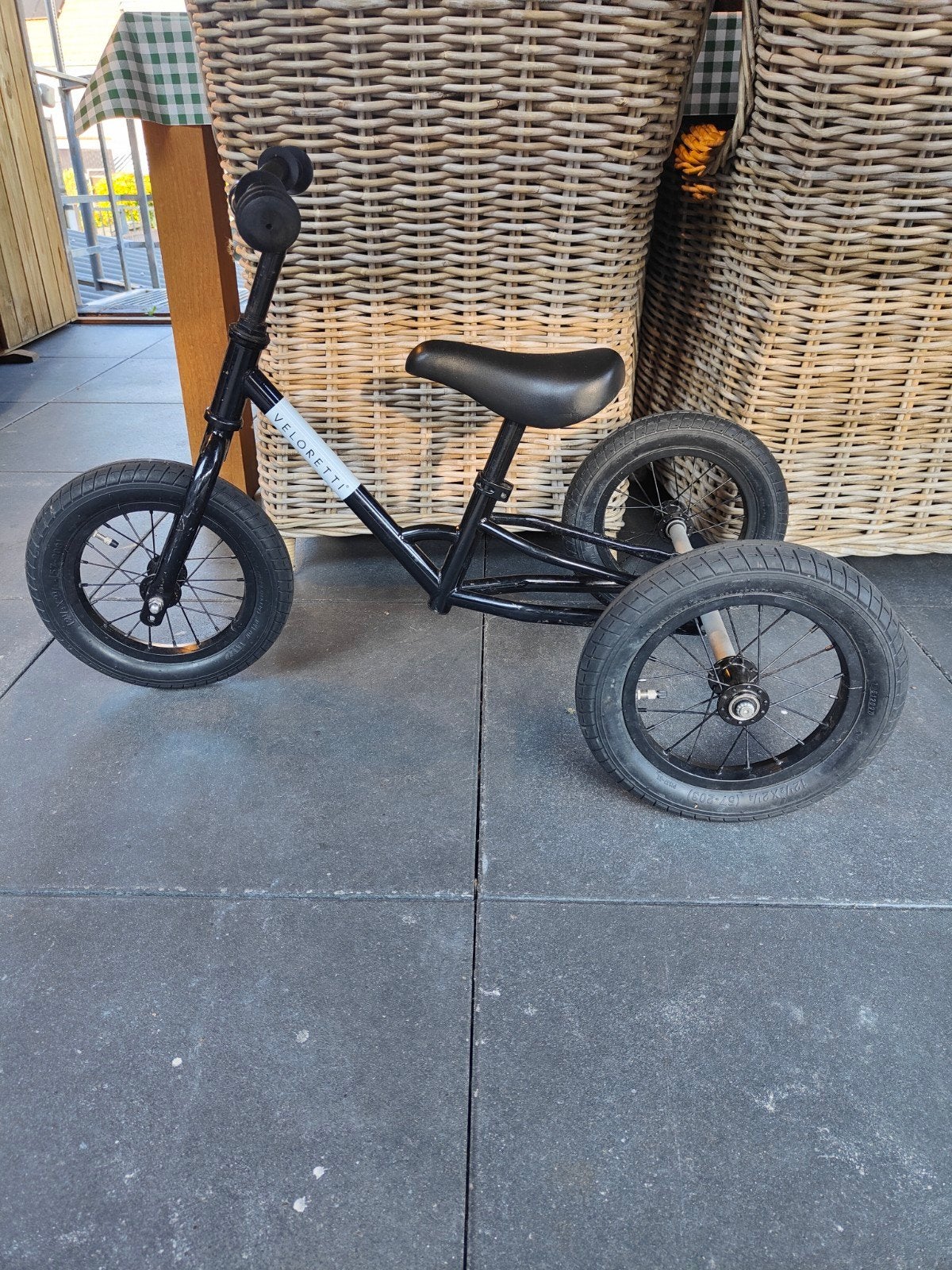 Veloretti loopfiets - Zwart, 2-in-1, Ophalen, Gebruikt, Veloretti, Verstelbare zitting