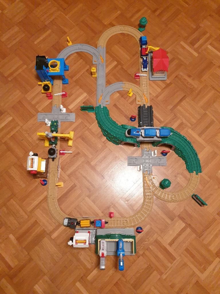 Collectie van diverse GeoTrax sets, Kinderen en Baby's, Speelgoed | Fisher-Price, Ophalen, Gebruikt, Speelset, Met licht
