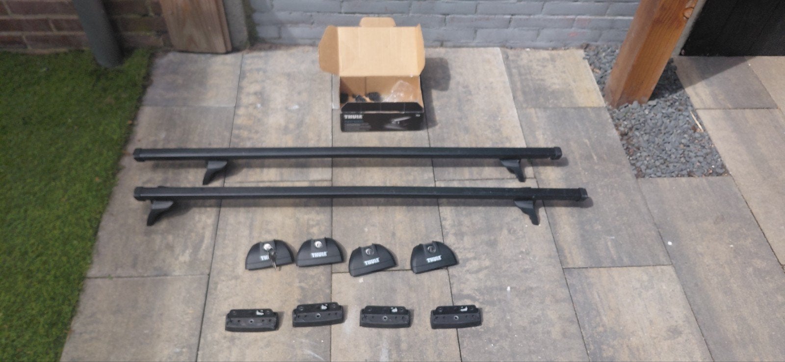 Thule 753 dakdragers set, Ophalen of Verzenden