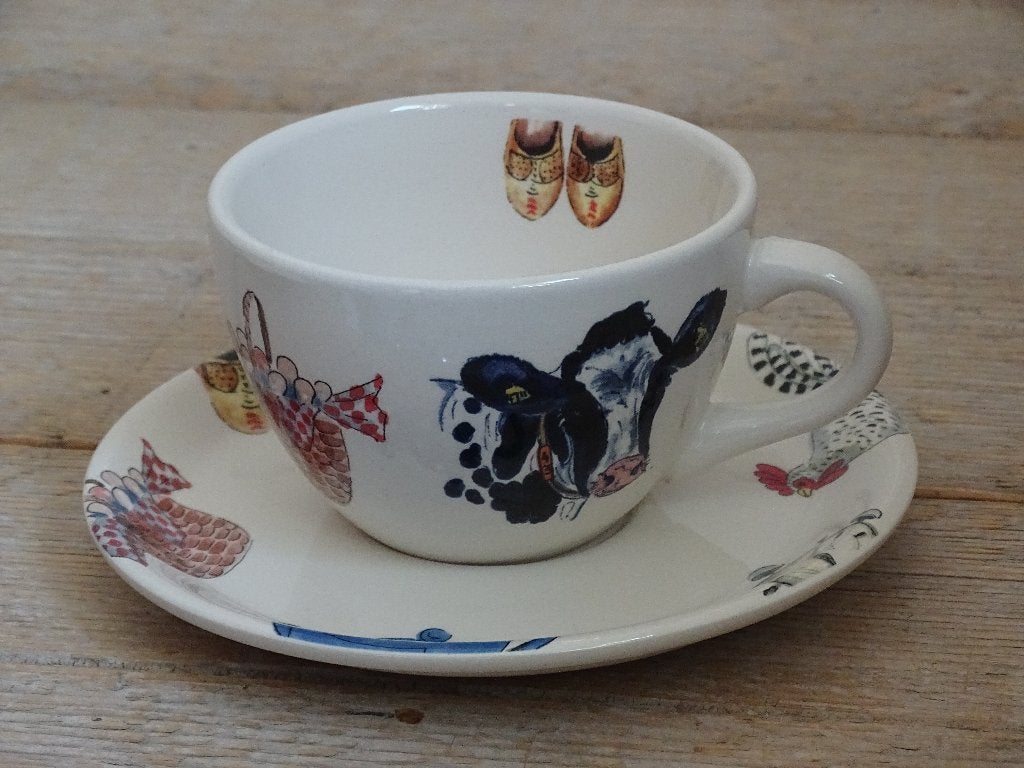 Servies, Alie Kruse-Kolk, LANDLEVEN, zo goed als nieuw, Overige merken, Overige typen, Ophalen of Verzenden, Zo goed als nieuw