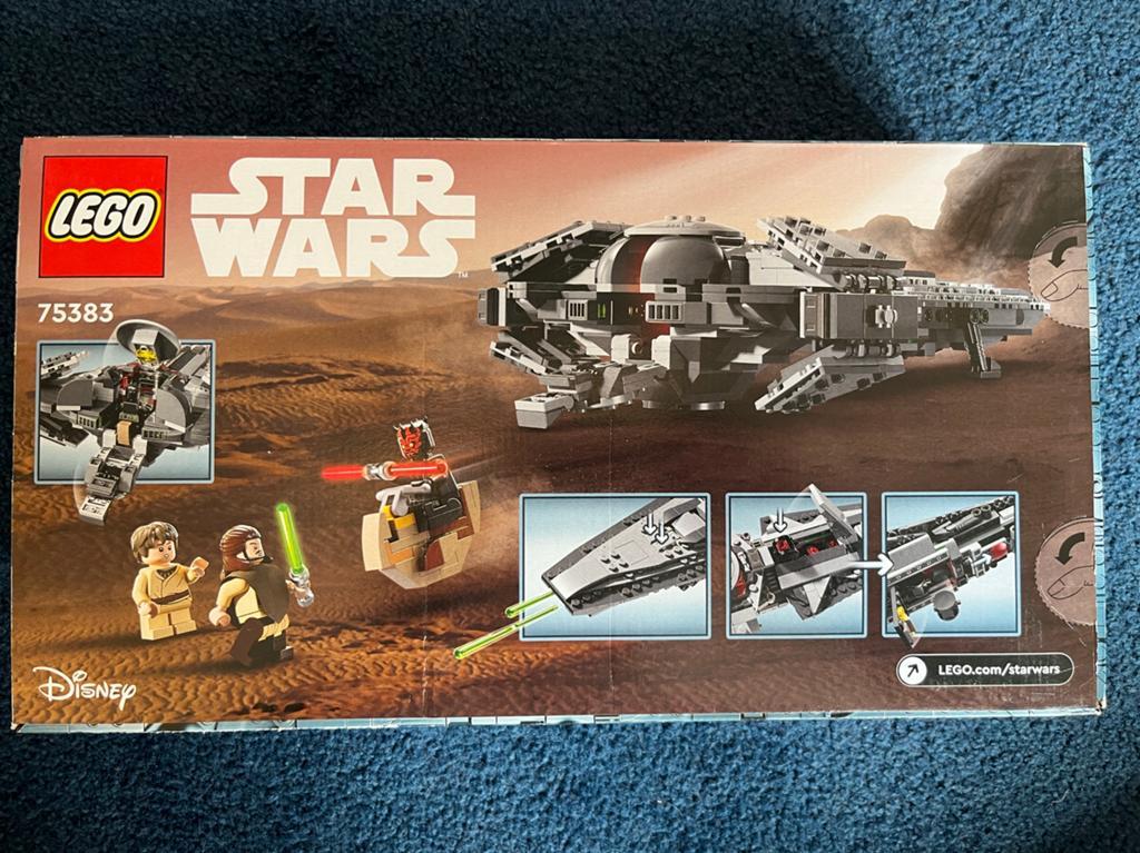 Star wars lego Darth Maul’s sith infiltrator (75383) 25 jaar, Star Wars, Lego, Nieuw, Ophalen of Verzenden