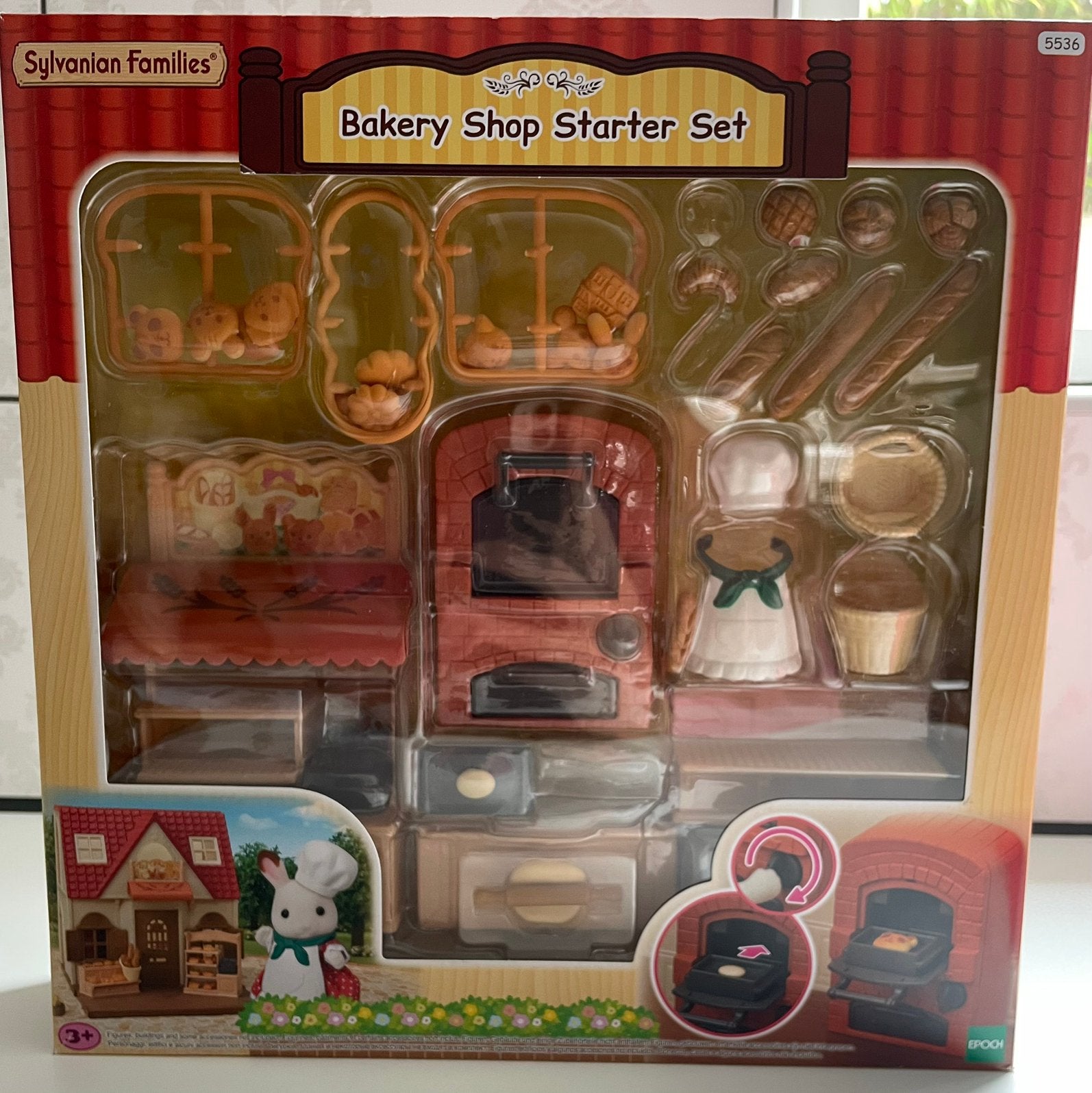 Sylvanian Families 5535 Bakkerijset voor startershuis, Ophalen, Zo goed als nieuw, Poppenhuis