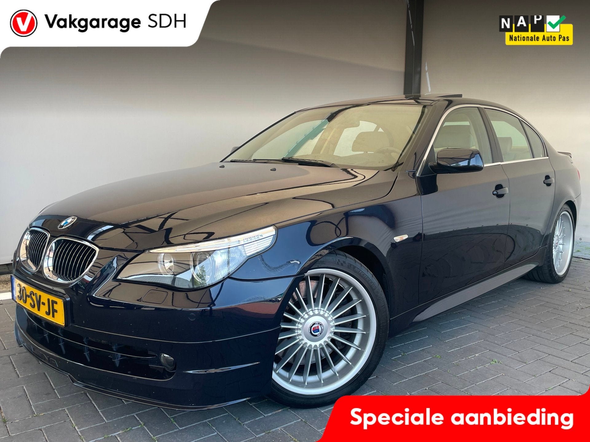 Alpina B5 |Volledig onderhoud|V8 Supercharger|Origineel, Auto's, Alpina, Automaat, Achterwielaandrijving, Gebruikt, 501 pk