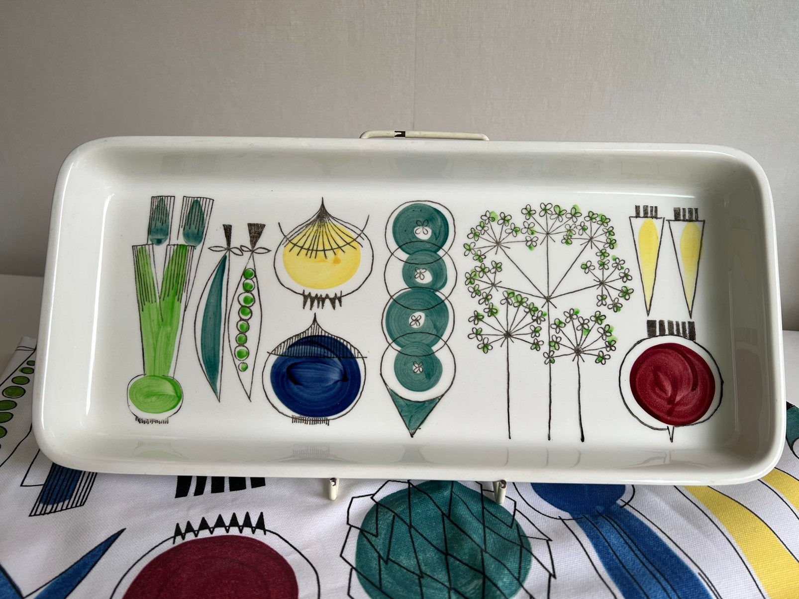 Vintage XL Rörstrand Picknick Oven Serveerschaal Westman N32, Ophalen of Verzenden