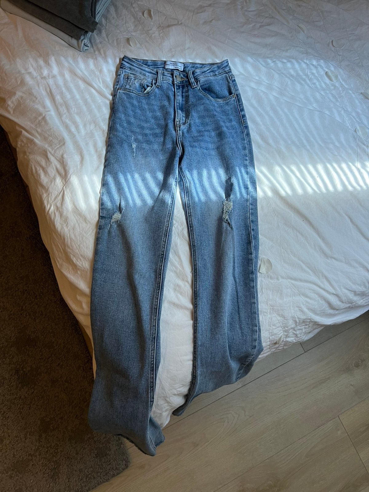 Redial tall jeans (maat xs), Verzenden, Zo goed als nieuw, Blauw, W27 (confectie 34) of kleiner