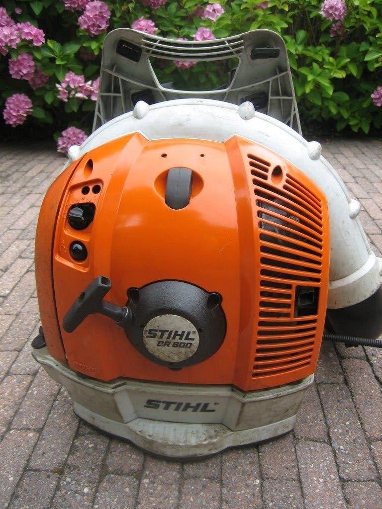 Stihl BR600 Bladblazer Ruggedragen Benzine 4-MIX, Ophalen, Gebruikt, Ruggedragen, Stihl