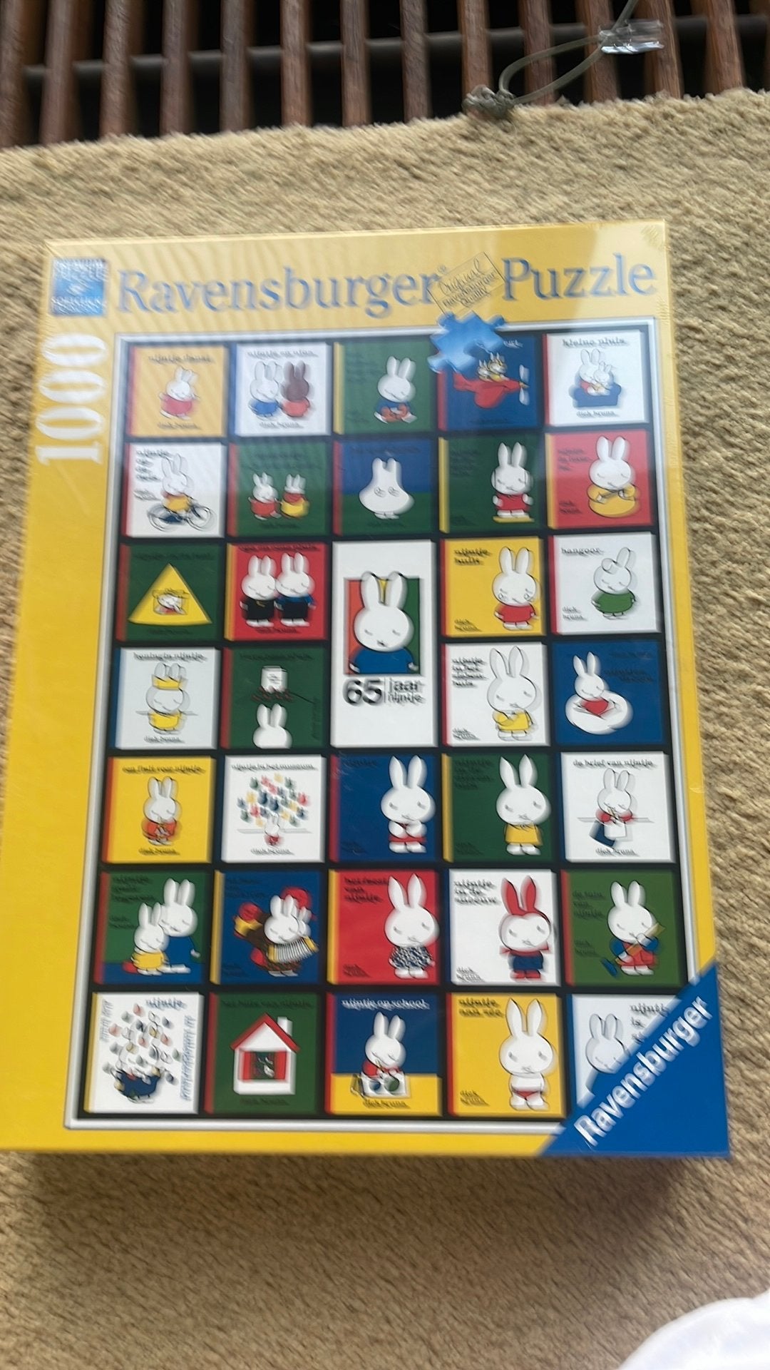 Ravensburger puzzel 1000 stuks Nijntje 65 jaar Nieuw, Ophalen of Verzenden, 500 t/m 1500 stukjes, Nieuw