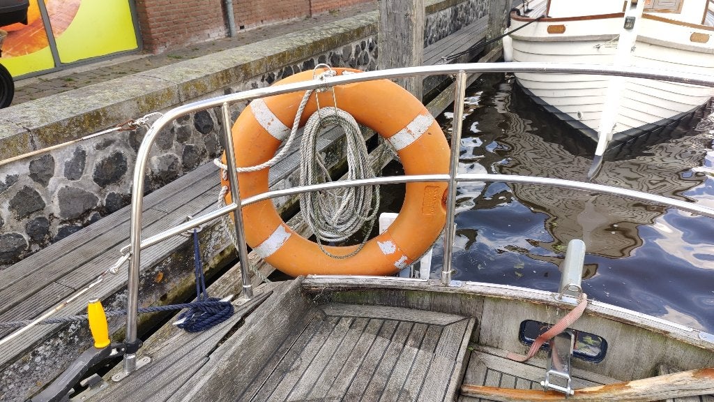 reddingsboei plus touw en houder, Watersport en Boten, Ophalen of Verzenden, Gebruikt, Overige typen