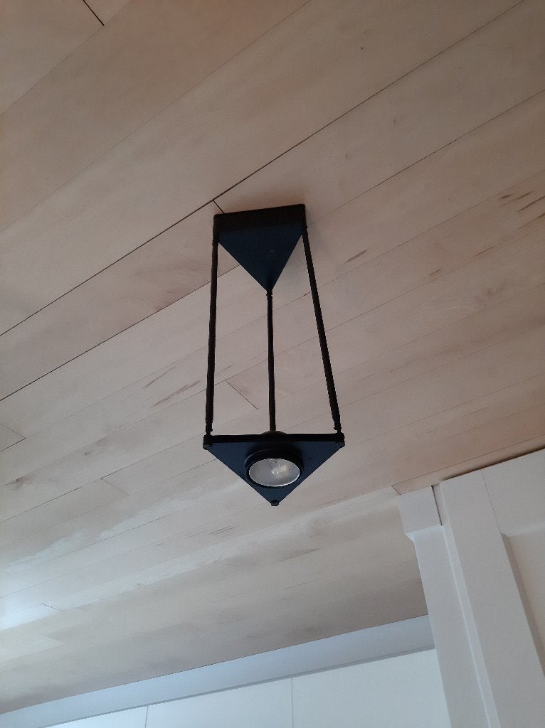 Design hanglamp Lucitalia (design bij Porsche), Ophalen, Gebruikt, Strak/metaal/kunststof