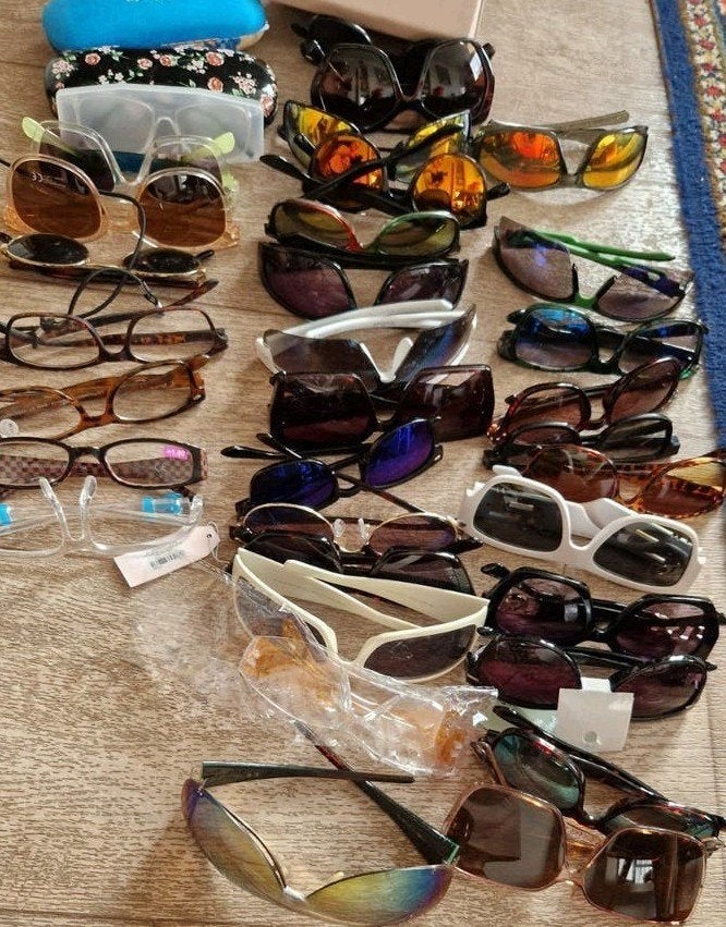 Zonnebrillen en leesbrillen naar keuze, Sieraden, Tassen en Uiterlijk, Zonnebrillen en Brillen | Dames, Gebruikt, Zonnebril, Overige kleuren