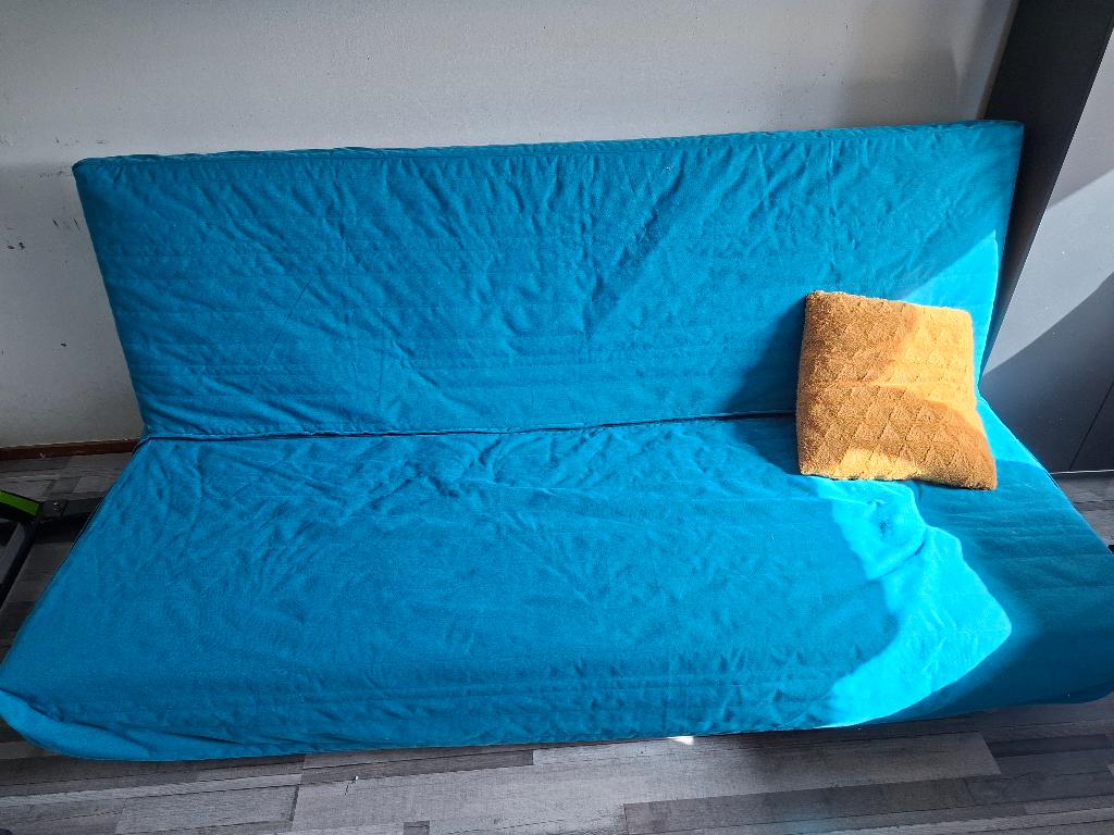 Slaapbank / Bedbank, Huis en Inrichting, Ophalen, Tweepersoons, 140 cm, 200 cm