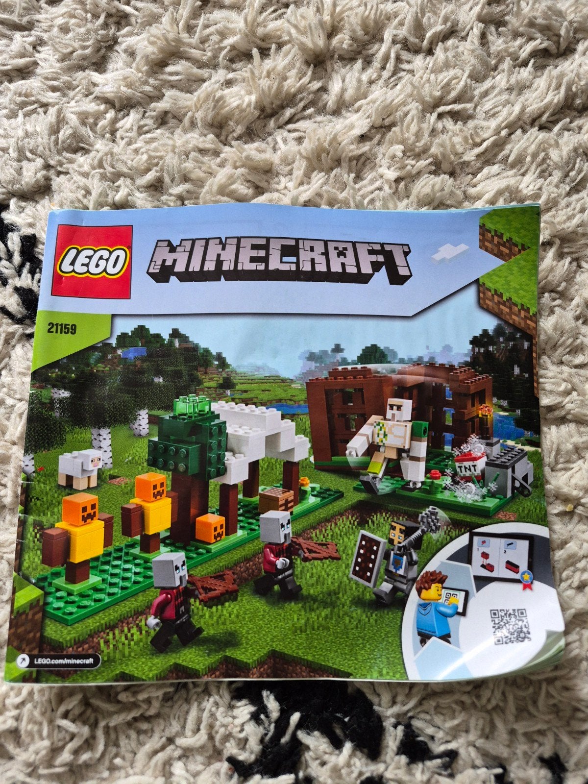 Lego Minecraft 21159 De Plunderaar Voorpost, Compleet, Minecraft, Lego, Ophalen of Verzenden