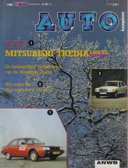 Autokampioen 50/51 1982: BMW 635CSi - Mercedes Benz 190 190E, Ophalen of Verzenden, Gelezen, Algemeen