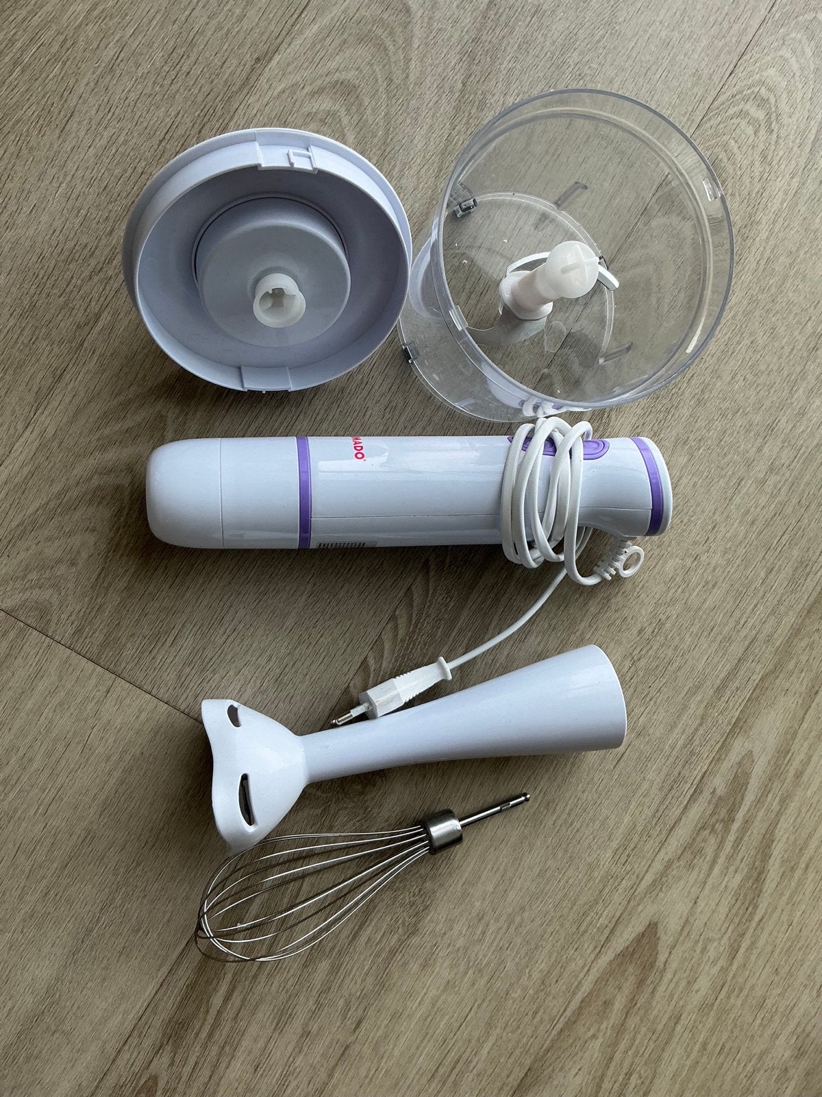 Tomado Staafmixer met hakmolen en garde, Minder dan 1 liter, Ophalen, Gebruikt, 1 snelheid