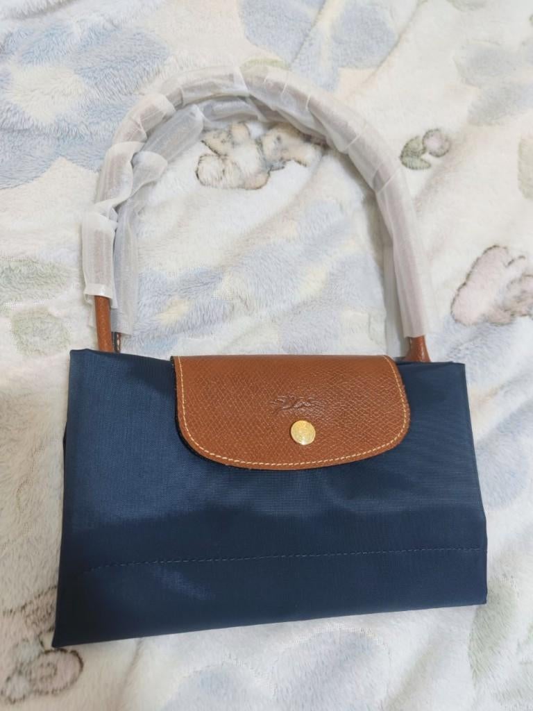 Longchamp Le Pliage Original Schoudertas Maat L, Verzenden, Nieuw, Blauw, Handtas