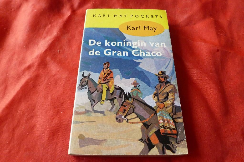 Karl May 4x oude pockets - Deel 6, 13, 15 en 25 - 1962-1963, Boeken, Avontuur en Actie, Ophalen of Verzenden, Gelezen, Karl May