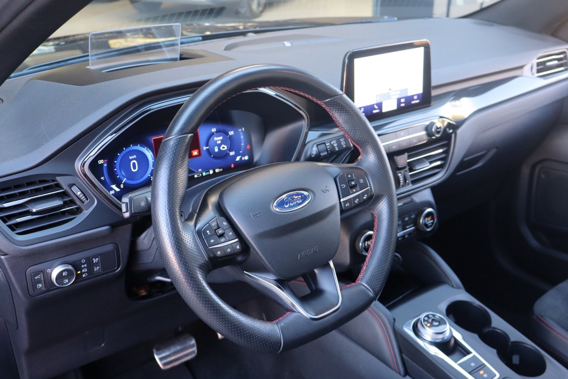 Ford Kuga 2.5 PHEV ST-Line X|Automaat|Adaptiv LED|Head Up|Pa, Auto's, Dealer onderhouden, Gebruikt, Zwart, 4 cilinders